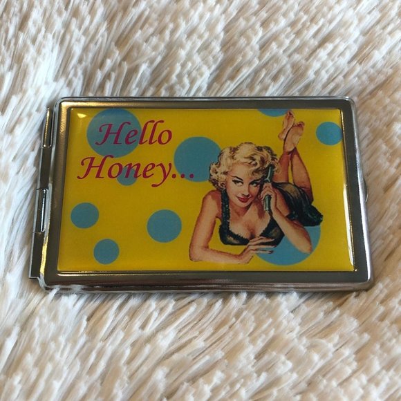 Hello Honey Compact Mirror - Picture 1 of 3